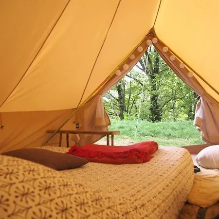 Tente Tipi En Pleine Foret