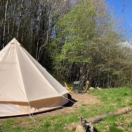 Tente Tipi En Pleine Foret